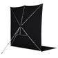 X-Drop Pro Backdrop Kit Rich Black 2.4 X 3.96m