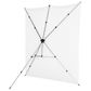 X-Drop Pro Backdrop Kit High Key White 2.4 X 2.4m