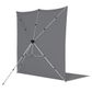 X-Drop Pro Backdrop Kit Neutral Gray 2.4m X 3.96m