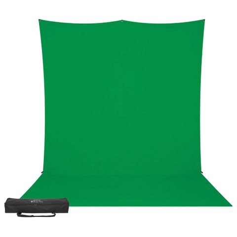 X-Drop Pro B/Drop Kit Chroma Key Green 2.4 X 3.96m