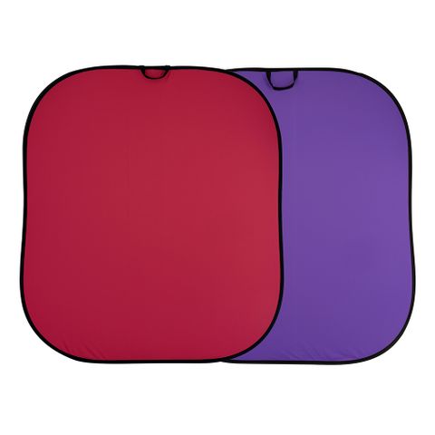 Lastolite Plain Collapsible 1.8 X 2.15m Red/Purple