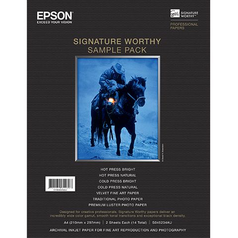 Epson SignatureWorthy Sample Pack A4