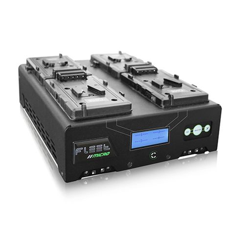 Core SWX 4 Pos Fleet Micro V-Mount Fast Charger