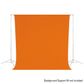 Westcott Tiger Orange Background Wrinkle Resistant 2.75 x 3m