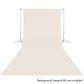 Westcott Buttermilk White Background Wrinkle Resistant 2.75 x 6m