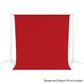 Westcott Scarlet Red Background Wrinkle Resistant 2.75 x 3m