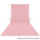 Westcott Blush Pink Background Wrinkle Resistant 2.75 x 6m