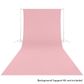 Westcott Blush Pink Background Wrinkle Resistant 2.75 x 6m