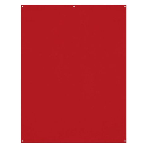 Westcott X-Drop  Wrinkle Resistant Background Scarlet Red 1.5x2.1m