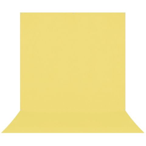 Westcott X-Drop Pro Wrinkle Resistant  Background Canary Yellow 2.4x3.9m