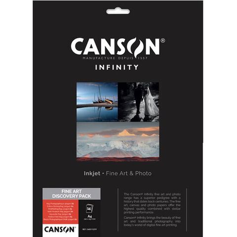 Canson Fine Art & Photo 2 Sheet Discovery Pack