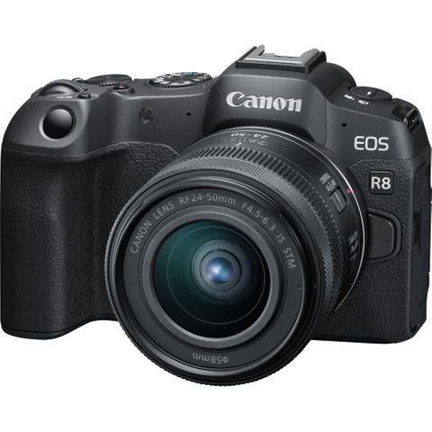 Canon EOS R8 Lens Kit Inc 24-50mm