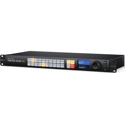 Blackmagic Design Videohub 20x20 12G - Zero-Latency Video Router