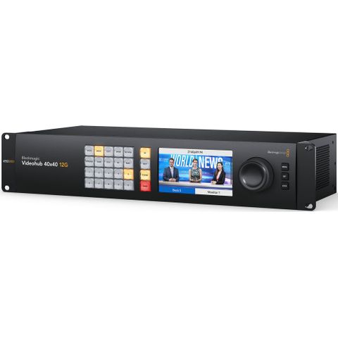 Blackmagic Design Videohub 40x40 12G - Zero-Latency Video Router