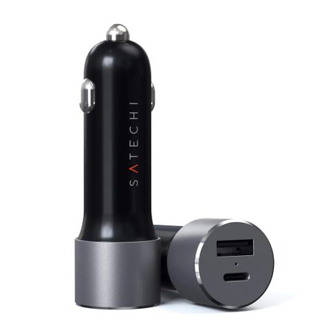 Satechi 72w USB-C PD Car Charger (Space Grey)