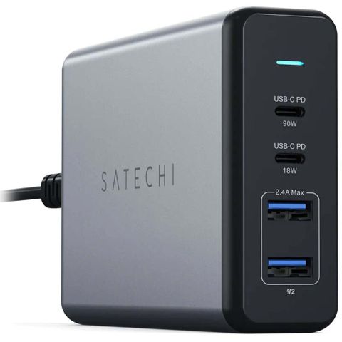 Satechi 108w Pro USB-C PD Desktop Charger (Space Grey)