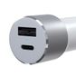 Satechi 72w USB-C PD Car Charger (Silver)