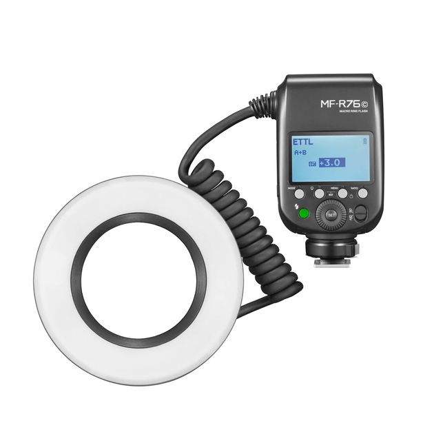Godox MFR76C TTL Marco Ring Flash For Canon