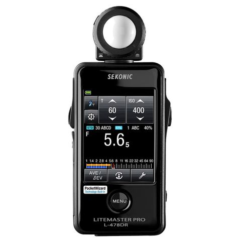 Sekonic LiteMaster Pro L-478DR for Pocketwizard