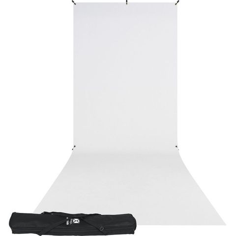 Westcott X-Drop Kit Inc White Sweep Background 1.5m x 3.7m