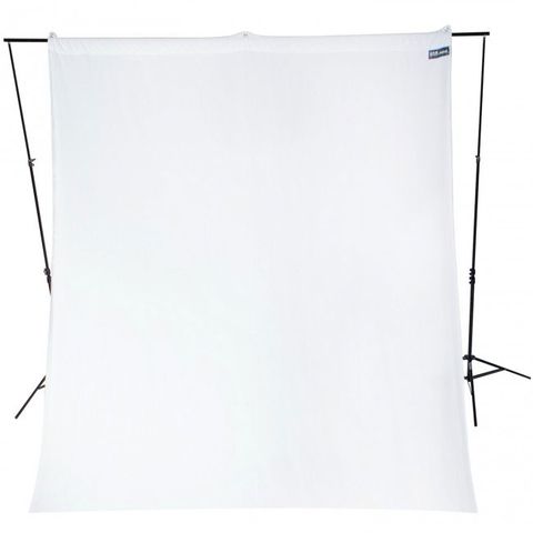 Westcott White Background 2.75 x 3m Wrinkle Resistant