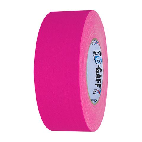 Pro Gaffer Tape 48mm X 45m Fl Pink Cloth