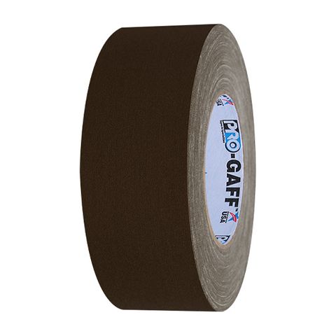Pro Gaffer Tape 48mm X 50m Brown Matte Cloth