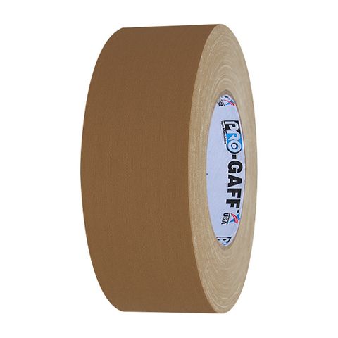 Pro Gaffer Tape 48mm X 50m Tan Matte Cloth