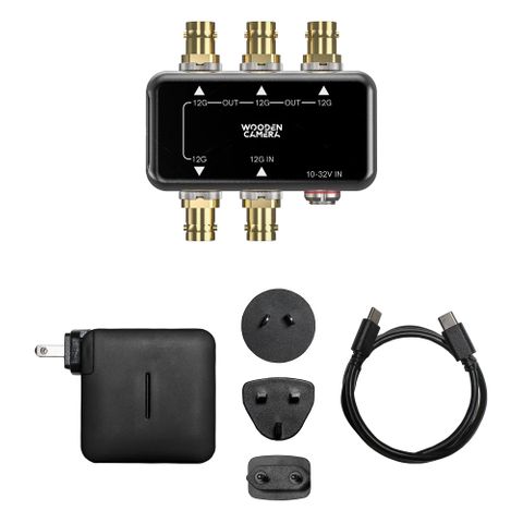 Wooden Camera - 4K 12G-SDI Distribution Amplifier 1x4 Kit