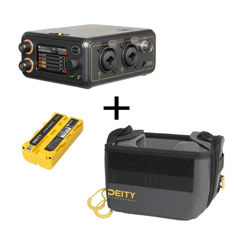 Deity Microphones PR-4 Portable 4-Input / 6-Track 32-Bit Float Field Recorder