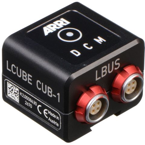 ARRI LCUBE CUB-1 LBUS to Serial Converter with Bracket