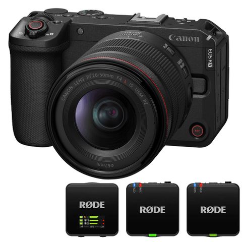 Canon EOS R6 V With RF 20-50mm F/4L IS USM  PZ Launch Bundle