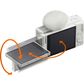 Sony Zv1f Vlog Camera - White
