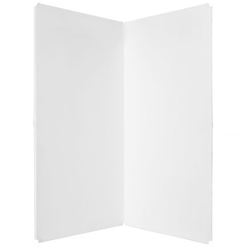 Westcott V-Flat Fabric Only White