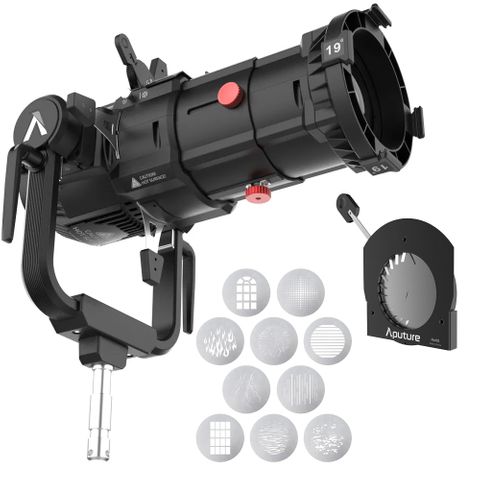 Aputure Spotlight Max 19deg Kit + Gobo & Iris