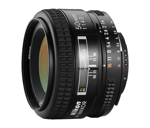 Nikon AF 50mm F/1.4D Lens