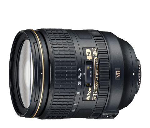 Nikon AF-S 24-120mm F/4G IF ED VR Lens