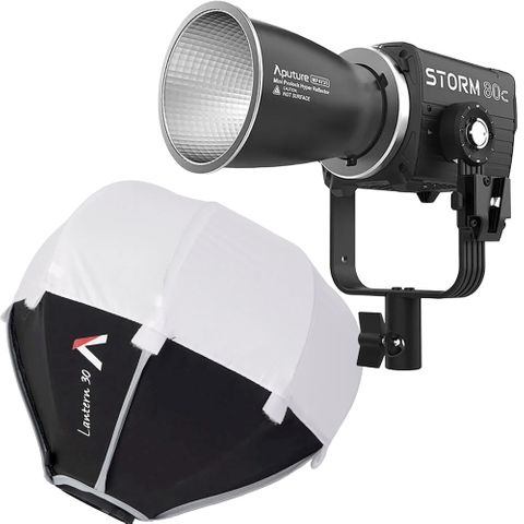 Aputure Storm 80c + Free Lantern 30