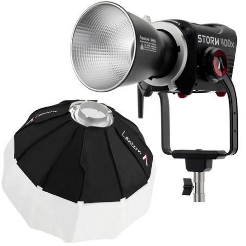 Aputure Storm 400x Led Light + Free Lantern 66cm