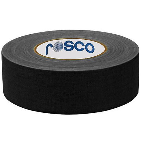 Rosco GaffTac Matte Black Gaffer Tape 48mm x 50m