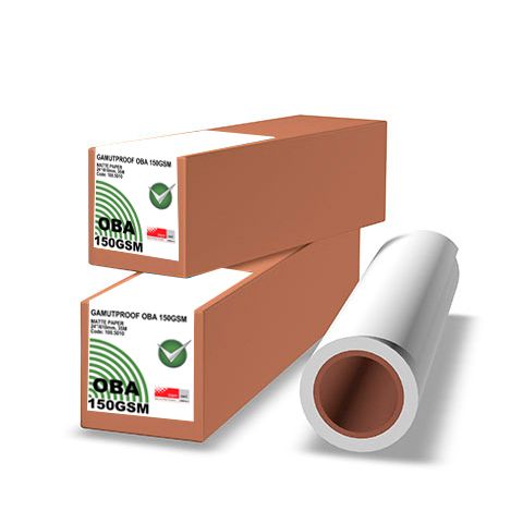 Gamutproof Matte Paper OBA 150gsm 1118mm x 35m
