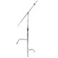 Xlite C-Stand Silver with Arm,Grips & Sliding Leg