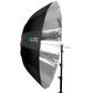 Xlite 165cm Deep Parabolic Black / Silver Umbrella