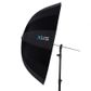 Xlite 105cm Deep Parabolic Black / White Umbrella