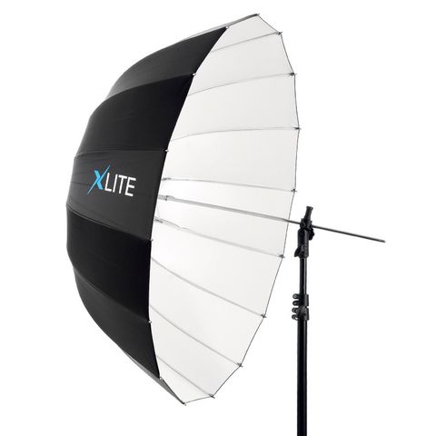 Xlite 85cm Deep Parabolic Black / White Umbrella