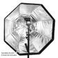Xlite 120cm Umbrella Octa Speedlite Softbox