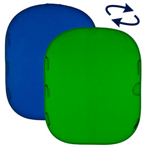 Lastolite Cromakey Collapsible Blue/Green 1.8 x 2.1m