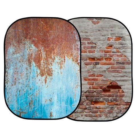 Lastolite Urban Rusty Metal/Plaster 1.5 x 2.1m