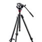 Manfrotto 755CX3 MagFibre Tripod with MVH500AH Fluid Head & Carrying Bag