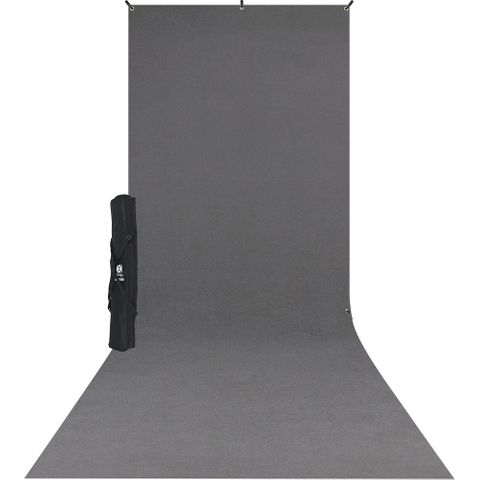 Westcott X-Drop Kit Inc Neutral Grey Sweep Background 1.5m x 3.7m